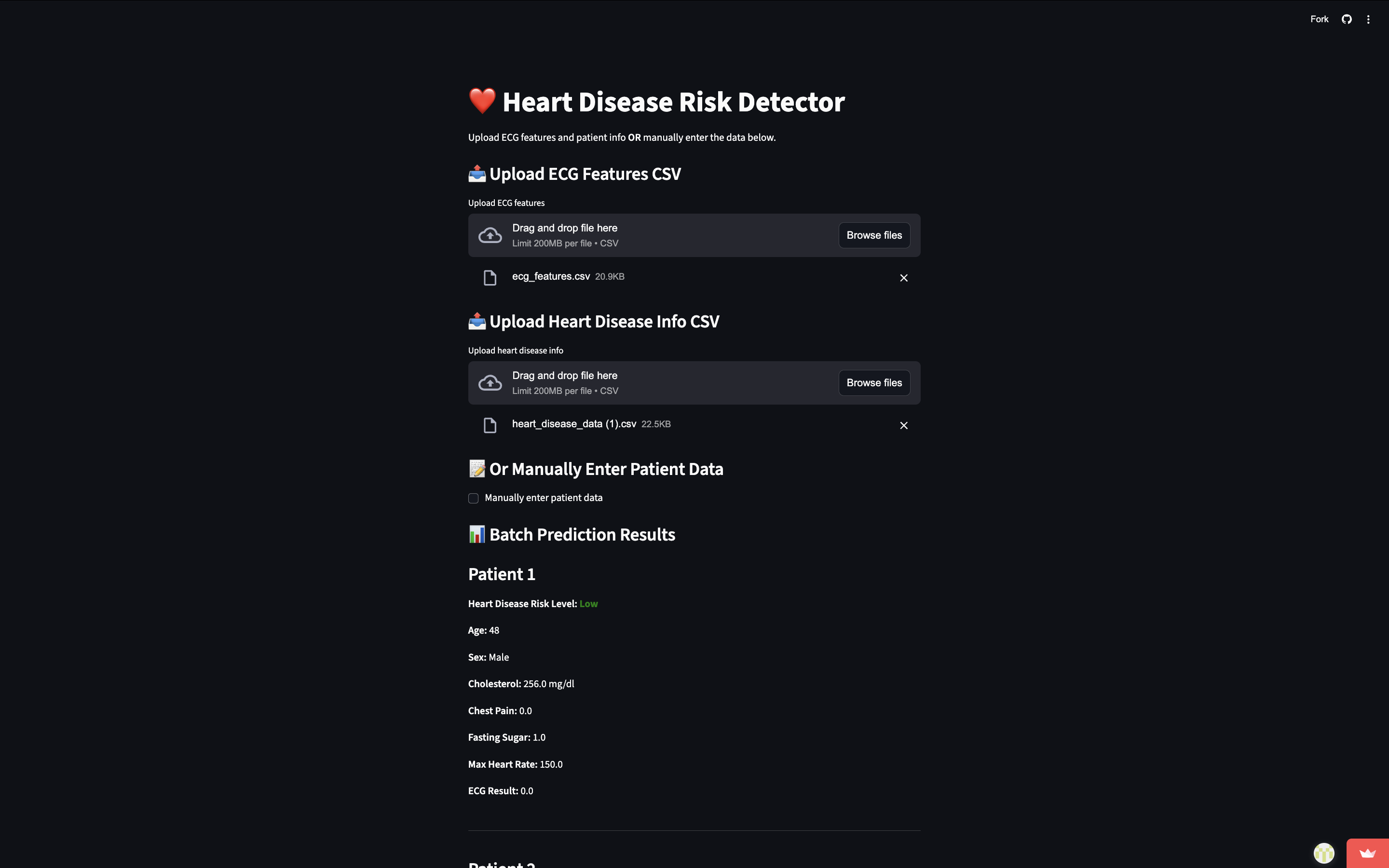 Cardiovascular Disease Detector